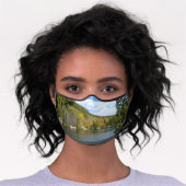 Bear Lake at Rocky Mountain National Park Premium Face Mask (Worn)