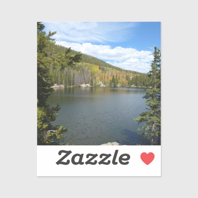 Bear Lake at Rocky Mountain National Park Sticker (Sheet)