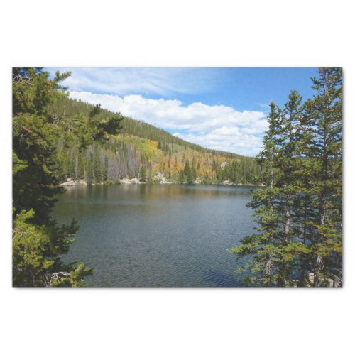 Bear Lake at Rocky Mountain National Park Tissue Paper