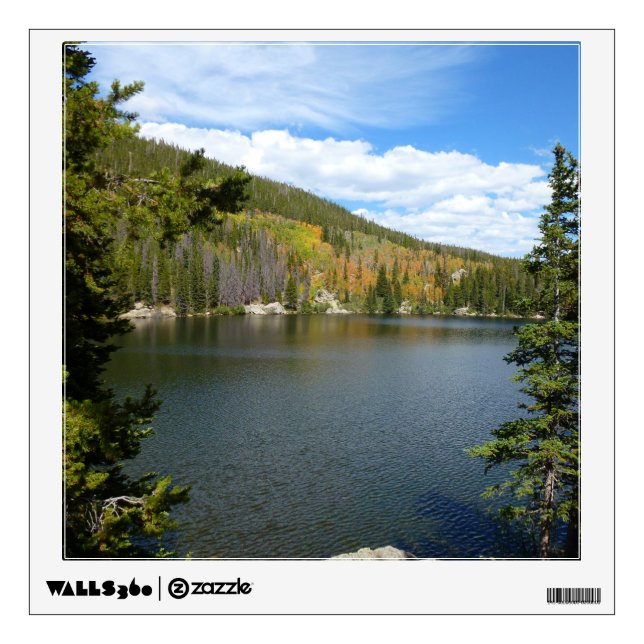 Bear Lake at Rocky Mountain National Park Wall Decal (Front)