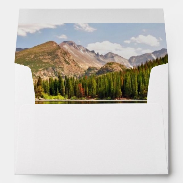 Bear Lake. Colorado. Envelope (Back (Bottom))