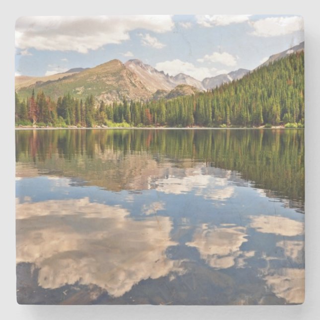 Bear Lake. Colorado. Stone Coaster (Front)