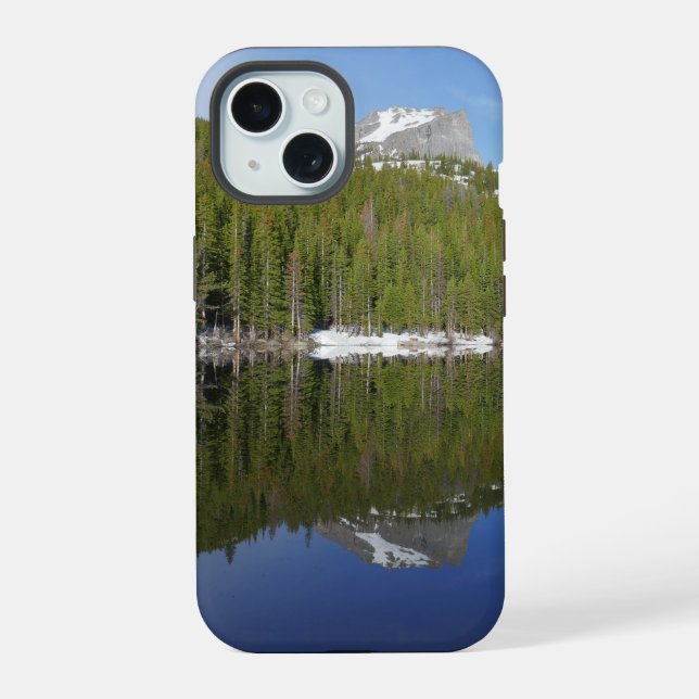 Bear Lake Reflection I Iphone Case (Back)