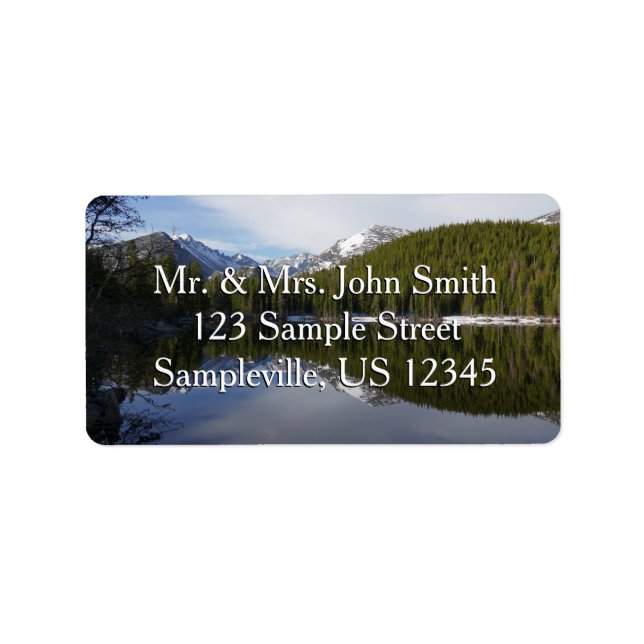 Bear Lake Reflection II Label (Front)