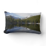 Bear Lake Reflection II Lumbar Pillow