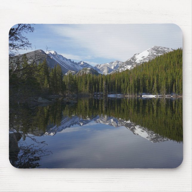 Bear Lake Reflection II Mouse Pad (Front)
