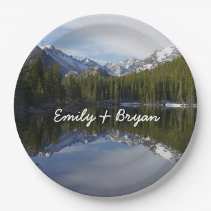 Bear Lake Reflection II Paper Plates