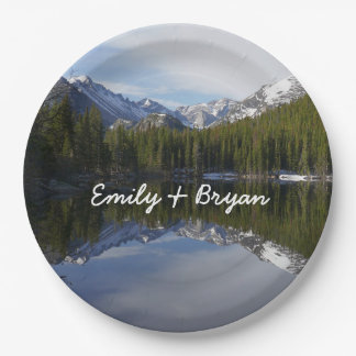 Bear Lake Reflection II Paper Plates