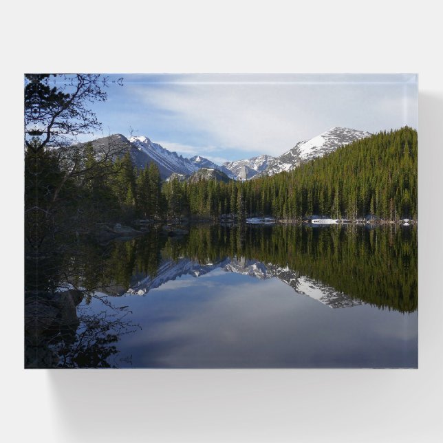 Bear Lake Reflection II Paperweight (Front)