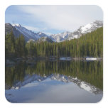 Bear Lake Reflection II Square Sticker
