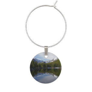 Bear Lake Reflection II Wine Charm