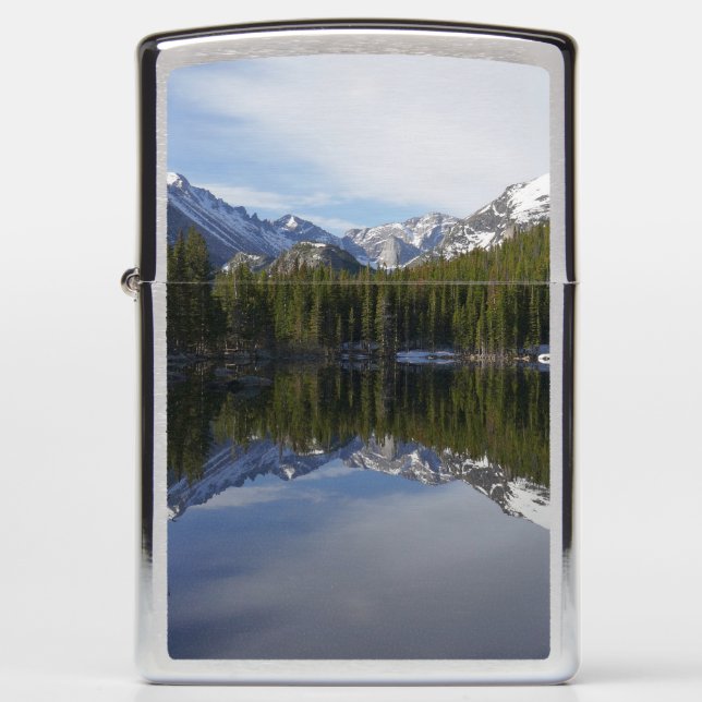 Bear Lake Reflection II Zippo Lighter (Front)
