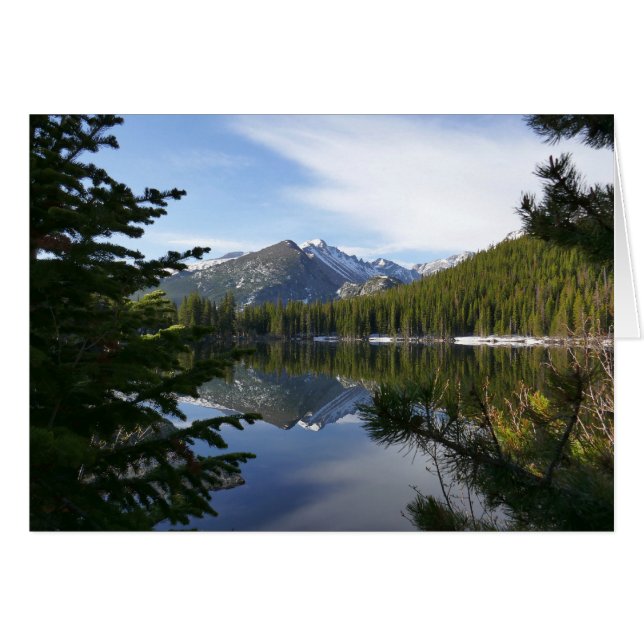 Bear Lake Reflection III Cards (Front Horizontal)