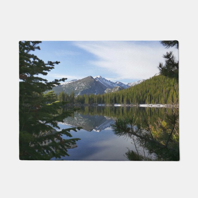 Bear Lake Reflection III Doormat (Front)