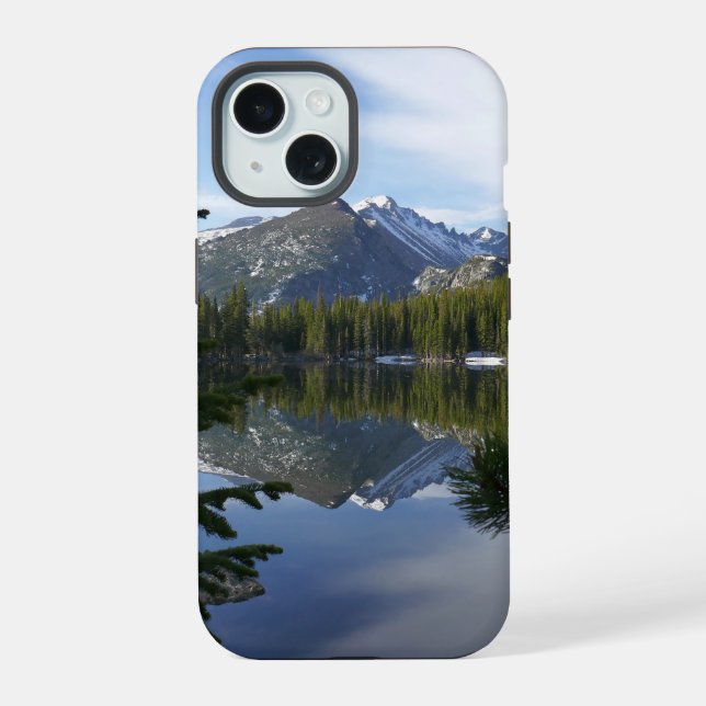 Bear Lake Reflection III Iphone Case (Back)