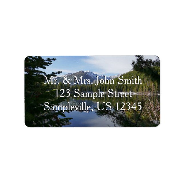 Bear Lake Reflection III Label (Front)