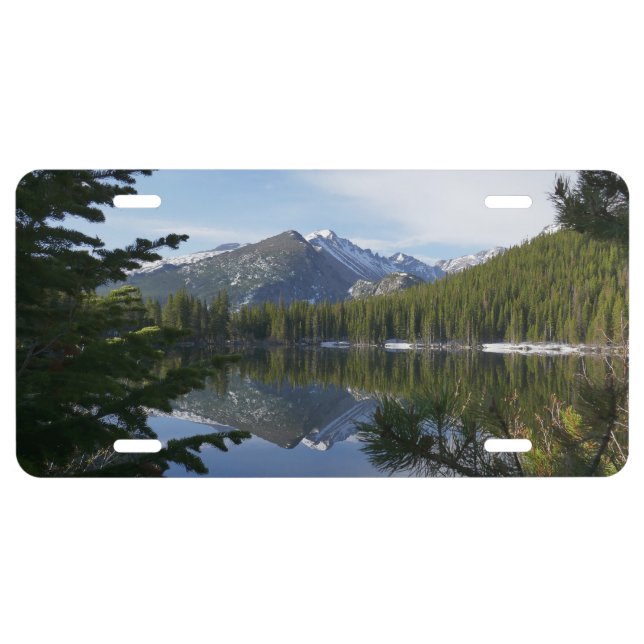 Bear Lake Reflection III License Plate (Front)