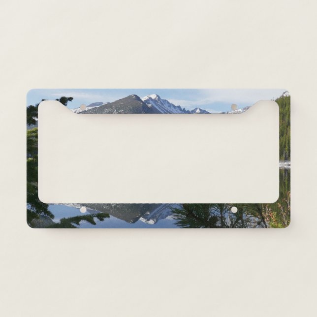 Bear Lake Reflection III License Plate Frame (Front)