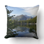 Bear Lake Reflection III Throw Pillow
