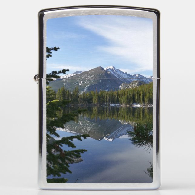 Bear Lake Reflection III Zippo Lighter (Front)