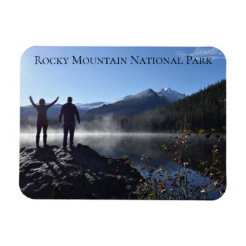 Bear Lake Reflection Rocky Mountain National Park Magnet by photog4Jesus at Zazzle