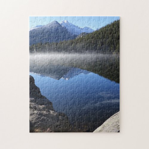 Bear Lake Rocky Mountain National Park Colorado Jigsaw Puzzle