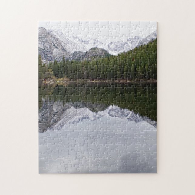 Bear Lake Rocky Mountain National Park Colorado Jigsaw Puzzle (Vertical)