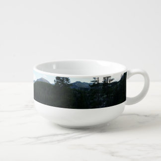 Bear Lake Scenery Soup Mug (3.4x5.4)