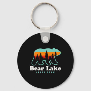 Bear Lake State Park Camping Utah Hiking Keychain