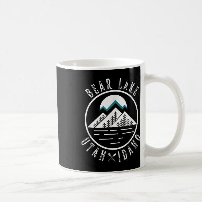 Bear Lake Utah Idaho Camping Boating  Coffee Mug (Right)