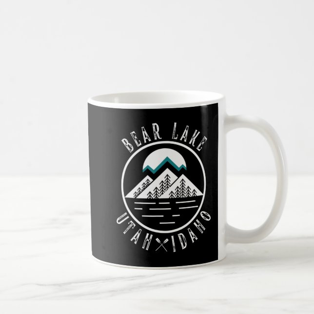 Bear Lake Utah Idaho Camping Boating  Coffee Mug (Right)