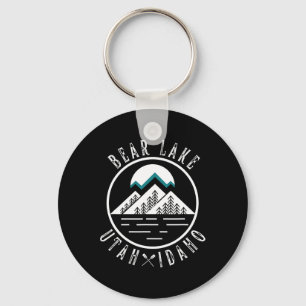Bear Lake Utah Idaho Camping Boating Keychain
