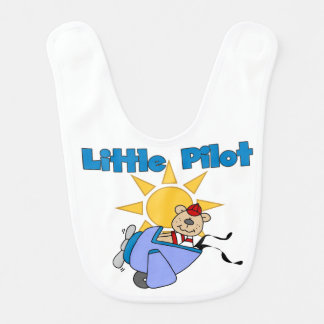 Bear Little Pilot Bib