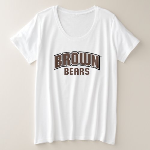 Bear Logo Plus Size T_Shirt