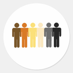 Bear Love Classic Round Sticker