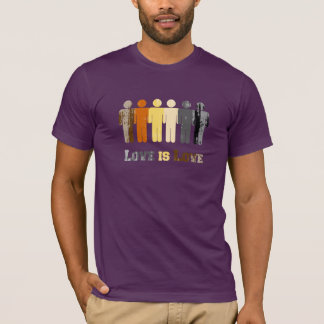 Bear Love is Love distressed T-Shirt