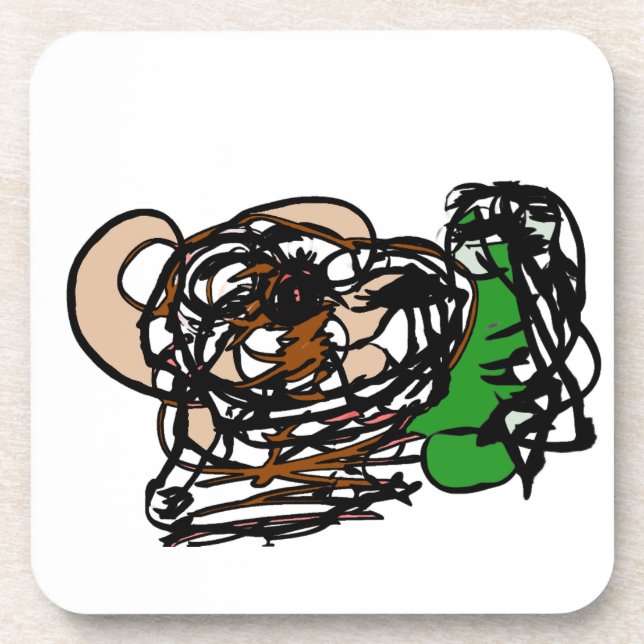Bear  lover  beverage coaster (Front)
