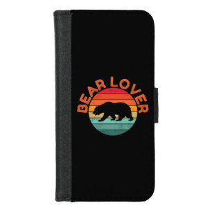 BEAR LOVER iPhone 8/7 WALLET CASE