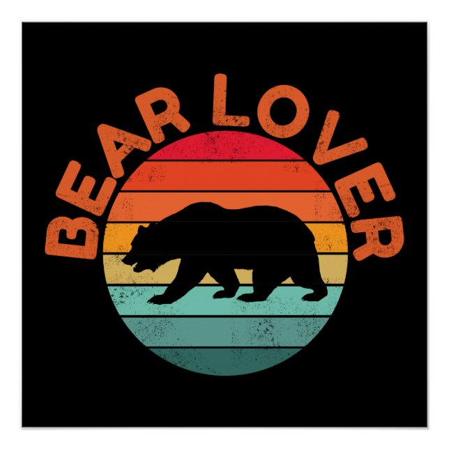 BEAR LOVER POSTER (Front)