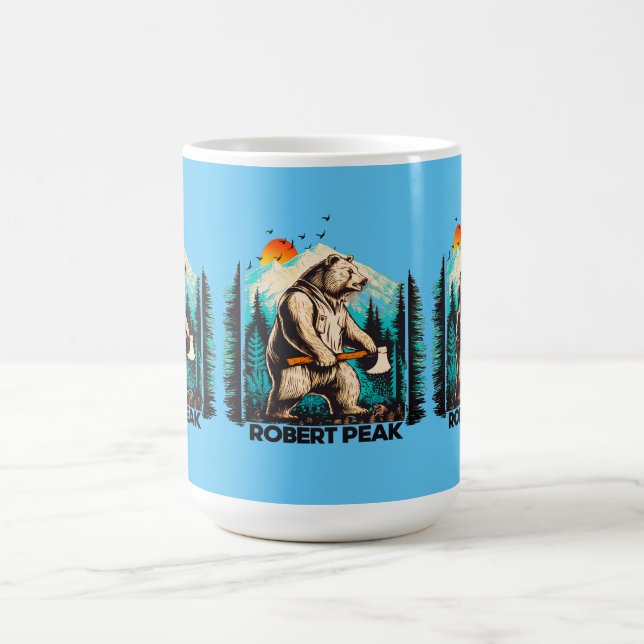 Bear Lover's Paradise: Wildlife Delights & Humor Coffee Mug (Center)