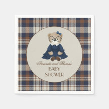 Bear Luxury Girl Baby Shower 