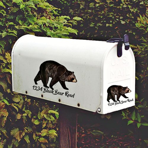 Bear  mailbox sticker