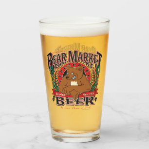 Bear Market Beer Glass
