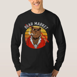 Bear Market Financial Day Trader Trading Finance M T-Shirt