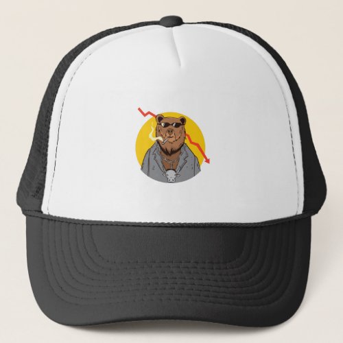 Bear Market Trend Trucker Hat