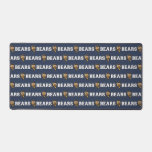 Bear Mascot | Dark Blue - School College Team Desk Mat
