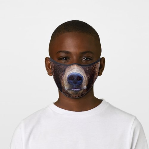 Bear Mask Kids Premium Face Mask