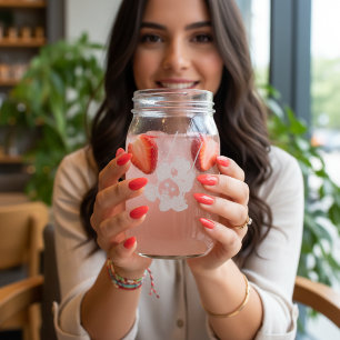 Bear Mason Jar