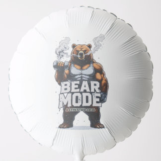Bear Mode Activated 2026 Balloon