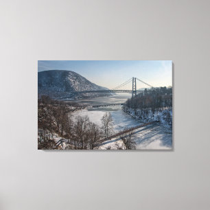 Bear Mountain Bridge Canvas Print